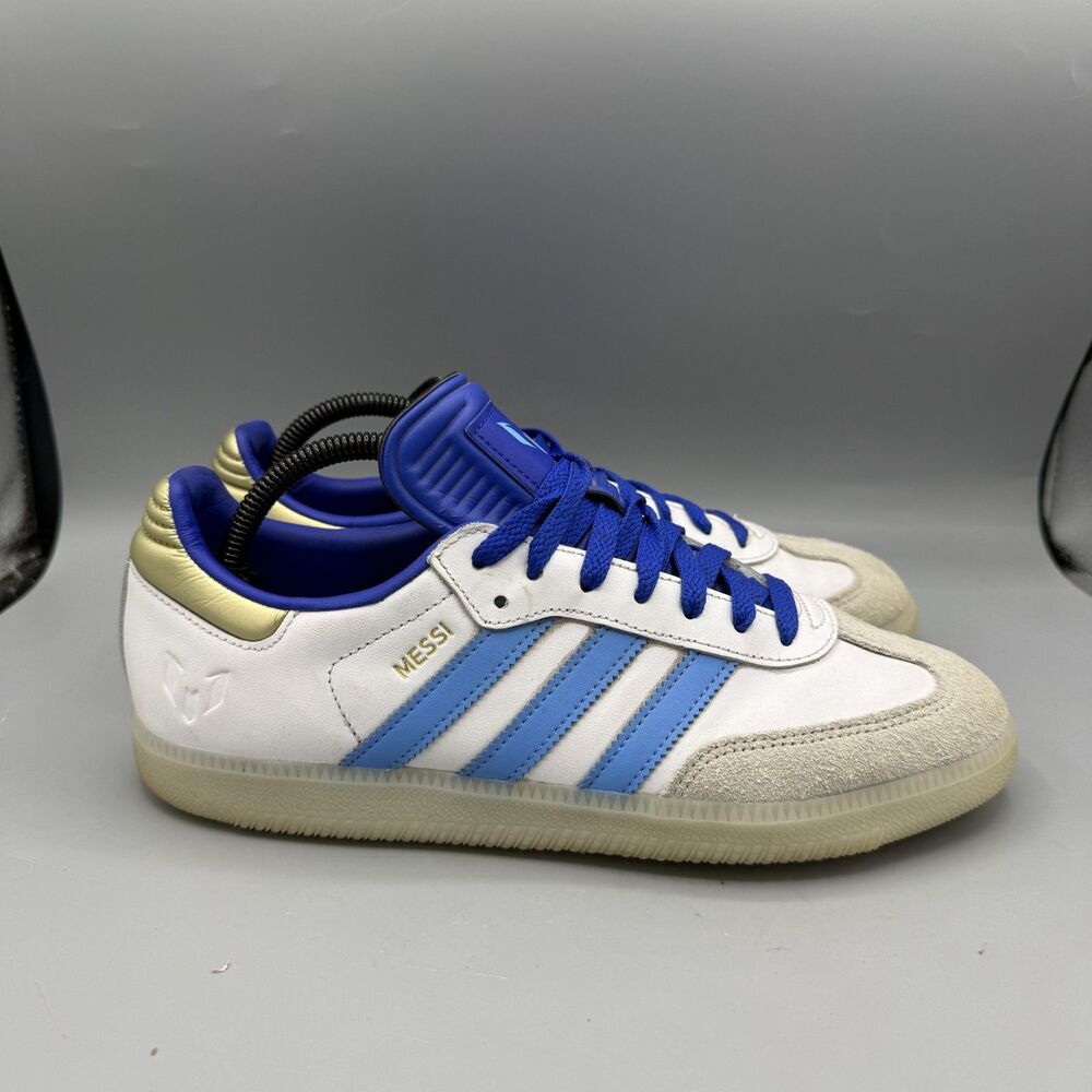 adidas Lionel Messi x Samba Indoor Spark Gen10s Sneakers ID3550 Size 8.5